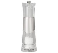 Cole & Mason H57272P Bobbi Molinillo de Sal, Precision+/Molienda Ajustable, Cromo/Acrílico, 185mm, Incluye 1 x Molino