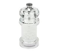 Cole & Mason H57502P 575 Molinillo de Sal, Precision+/Molienda Ajustable, Acrílico, 105mm, Incluye 1 x Molino