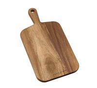 Cole & Mason H722131 Barkway Tabla de Cortar Cocina Pequeña Con Asa, Madera de Acacia, 420mm x 210mm x 20mm, Para Corte Verduras, Quesos, Frutas, No Apto Para Lavavajillas