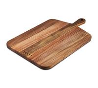 Cole & Mason H722133 Barkway Tabla de Cortar Cocina Grande Con Asa, Madera de Acacia, 520mm x 320mm x 20mm, Para Corte Verduras, Quesos, Frutas, No Apto Para Lavavajillas