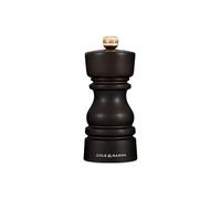 Cole & Mason London Madera de Chocolate Molinillo de Pimienta, Precision+/Molienda Ajustable, Madera de Haya, 130mm, Incluye 1 x Molino, Garanzia del Meccanismo a Vita
