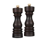 Cole & Mason Set de molinillos de sal y pimienta London 18 cm Chocolate