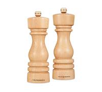 Cole & Mason Set de molinillos de sal y pimienta London 18 cm Natural