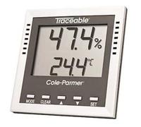 Cole-Parmer 90080-03 - Termómetro digital con punto de rocío y foco húmedo