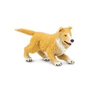 Colecci n Best in Show de Safari Ltd. - Figura de cachorro Collie. No t xica y sin BPA. A partir de 3 a os.