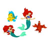 Colecci n de botones de Disney de La Sirenita - Botones de Disney, adornos, botones para coser, manualidades, acolchado, scrapbooking - Ariel Seb