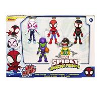 Colecci n de figuras de Hasbro Marvel Spidey y sus incre bles amigos Web Squad, multicolor y negro