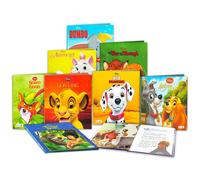 Coleccin de libros de cuentos clsicos de Disney para nios pequeos ~ 8 paquete de libros de Disney con Dumbo Lion King The Jungle Book 101 Dalmati
