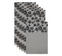 Colecciσn de revestimientos para frigorνfico DII, no adhesivos, cortados a medida, 12 x 24, color negro Dahlia, 6 piezas