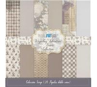 Colección 28 Papeles Scrap doble cara 180gr 8"x 8" (Wizarding Basics)