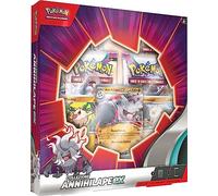 Colección Annihilape-ex del Pokémon GCC (Tres Tarjetas promocionales holográficas y Cuatro Sobres de expansión), edición en Italiano