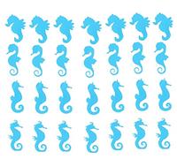 Colección caballito de mar (Seahorse L.Blue Vinyl Stickers)