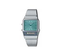 Colección Casio Reloj Retro de Acero Inoxidable para Hombre | AQ-800EC-2AEF