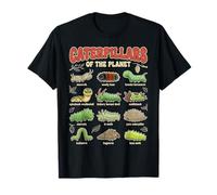 Colección Caterpillar Diseño Educativo Naturaleza Camiseta