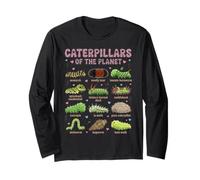 Colección Caterpillar Diseño Educativo Naturaleza Manga Larga