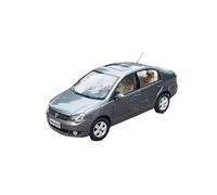 Colección Conmemorativa De Volkswagen Polo 1/18 Modelo De Aleación De Fundición A Presión Estática(Gray)