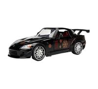 Colección Conmemorativa para Entusiastas del Modelo De Coche De Aleación Honda S2000 Supercar A Escala 1:24 No Control Remoto Modelos(Negro)