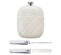 Colección cortaúñas - Kit de cuidado de uñas de 4 piezas | Kit de aseo profesional 4 en 1 para mujer de acero inoxidable, kit de aseo de viaje de acero inoxidable para el hogar, L