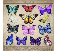 Colección de 20 servilletas de mariposas | animales | colección | decoración de mesa 33 x 33 cm