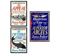 Colección de 3 libros de Janice Hallett [La apelación, el código Twyford y el misterioso caso de los ángeles de Alperton (tapa dura)]