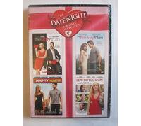 Colección de 4 películas The Date Night (The Ugly Truth/The Back-Up Plan/The Bounty Hunter/How Do You Know)