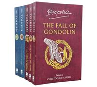 Colección de 5 libros de la Primera Edad de la Tierra Media de JRR Tolkien (Cuentos inacabados de Númenor y la Tierra Media, El Silmarillion, Los hijos de Hurin, Beren y Luthien y La caída de Gondoli