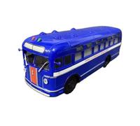 Colección De Adornos Aleación Raros para El Autobús Zis 155 1949 Color Azul Ruso Escala 1 43