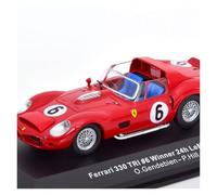 Colección De Adornos del Campeonato De Le Mans para Ferrari Racing Modelo 330 Tri #6 1962 A Escala 1/43 No Control Remoto Modelos