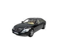 Colección De Adornos Estáticos para Mercedes Benz W221 S600L, Modelo De Coche Completamente Abierto De Aleación Fundida A Presión 1:18
