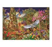 Colección de alta calidad: Rompecabezas Jardín Fantástico del Bosque - 1500 piezas