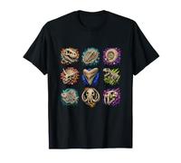 Colección de amonita Trilobite de Dinosaurios Antiguos fósiles Camiseta