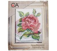 Colección de Arte 3146 K Rosa Rojo Kit de Tapiz algodón, Multicolor 14 x 18 x 0,1 cm