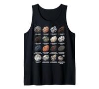 Colección de asteroides Amantes de la Ciencia Espacial y la astronomía Camiseta sin Mangas