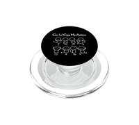 Colección de bocetos de Pose de acción Humana dinámica PopSockets PopGrip para MagSafe