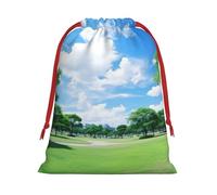 Colección de bolsas de regalo con cordón para campos de golf, regalos de cumpleaños, Navidad, regalos de fiesta
