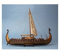 Colección de bricolaje Kit De Construcción De Modelo De Barco Escala 1/50 Barco Vikingo Modelo De Madera