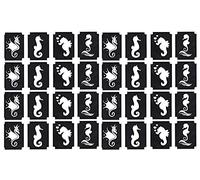 Colección de caballitos de mar (plantilla de tatuaje de caballito de mar)