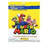 Colección de cartas coleccionables Panini Super Mario, paquete de inicio