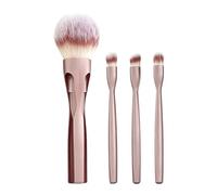 Colección De Cepillos Cosméticos, Kit Cara Y Ojos, Herramientas De Pelo | Conjunto Magnético Versátil De 4 Piezas Que Permiten Técnicas De Maquillaje Impecable, Accesorio De Belleza Porta