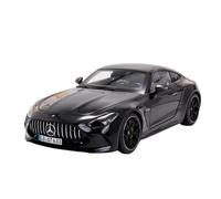 Colección De Decoración Estática para Mercedes Benz Gt63 Amg Modelo De Coche De Aleación Escala 1:18 Miniaturas De Automoción(Black)