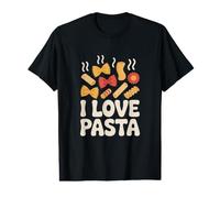 Colección de Fideos Divertidos I Love Pasta Camiseta gráfica económica