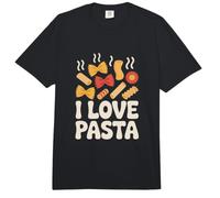 Colección de Fideos Divertidos I Love Pasta Comfort Colors Adult Heavyweight T-Shirt