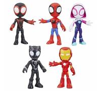 Colección De Héroes Spidey Maravillosos Amigos 5 Figuras De Acción