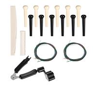 Colección de herramientas para guitarra con removedor de pines de puente adecuado para reemplazo eficiente de cuerdas y cambio de cuerdas de mantenimiento