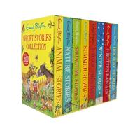 Colección de historias cortas, caja de 8 libros de Enid Blyton (animales, naturaleza, primavera, verano, magia y travesuras, invierno, bribones podridos e historias navideñas)