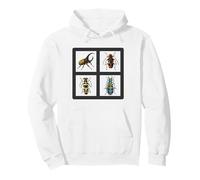 Colección de Ilustraciones de escarabajos Hermosos escarabajos Sudadera con Capucha