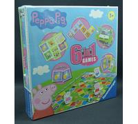 Colección De Juegos Ravensburger Caja 6 En 1 Peppa Wutz Cerdo NUEVO OVP