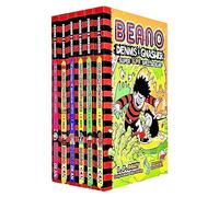Colección de la serie Beano Dennis & Gnasher, 6 libros creados por IP Daley (Battle for Bash Street School, The Abominable Snowmenace, Attack of the Evil Veg, Super Slime Spectacular y más).