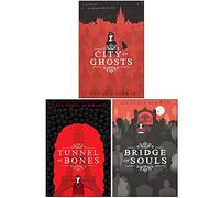 Colección de la serie City of Ghosts, 3 libros ambientados por Victoria Schwab (Ciudad de los fantasmas, Túnel de huesos, Puente de las almas)