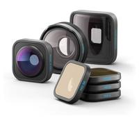 Lente Negro Compatible con GoPro HERO13 AKTLM-001 Ultra Resistente Alta Precisión